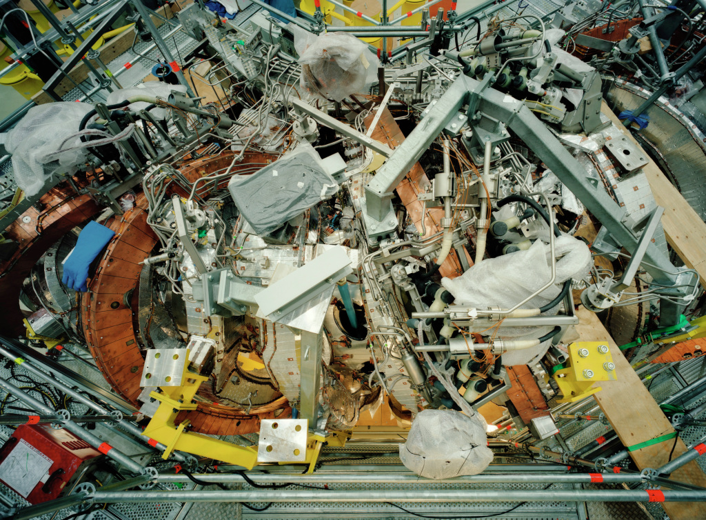 Stellarator Wendelstein 7-X Detail