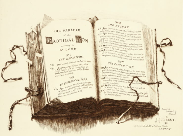 Frontispiece, from the Prodigal Son Portfolio