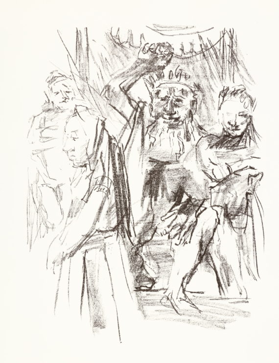 Lear: Therefore be gone without our grace