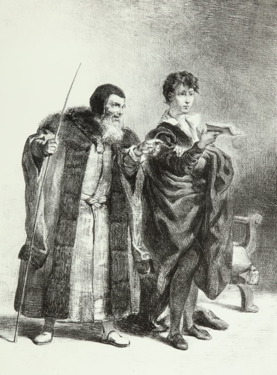 Polonius and Hamlet
