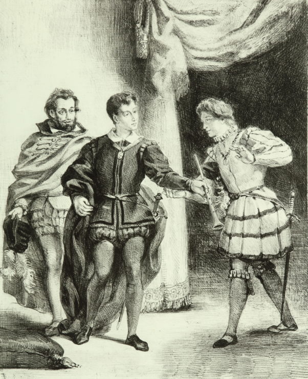 Hamlet and Guildenstern