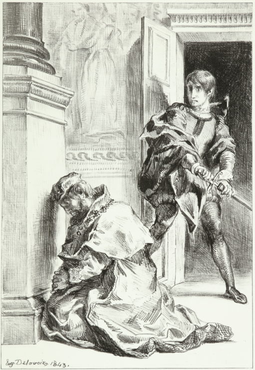 Hamlet Attempts to Kill the King