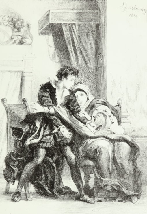 Hamlet and the Queen