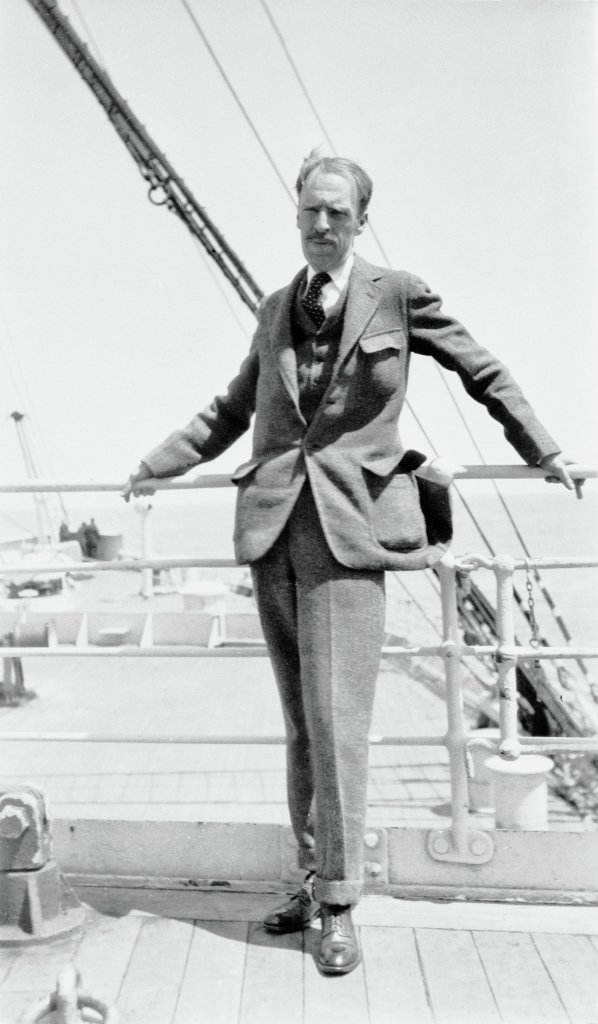 Duncan Phillips photographed in the 1940s